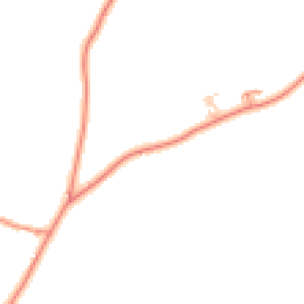 Daytime road noise heatmap for RG7 6AB