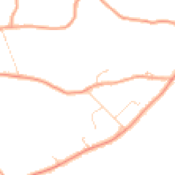 Daytime road noise heatmap for RG7 6HS