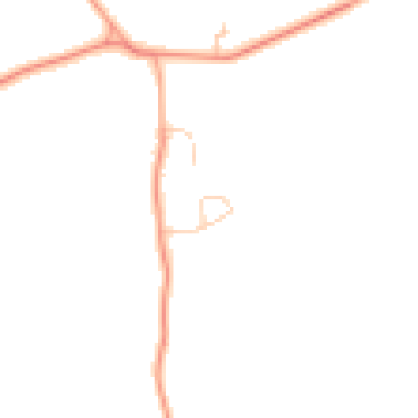 Daytime road noise heatmap for RG7 6PA