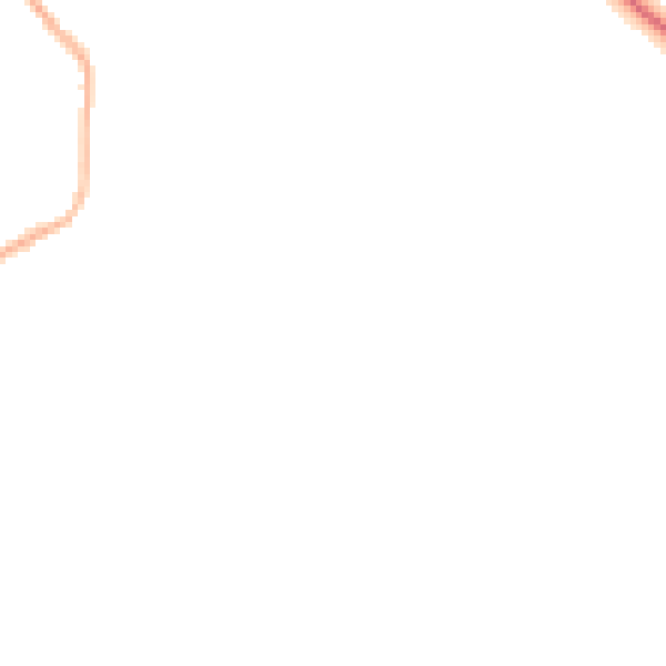 Night-time road noise heatmap for RG8 0SJ