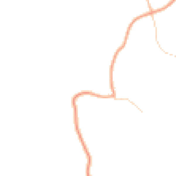Daytime road noise heatmap for RG8 7RF