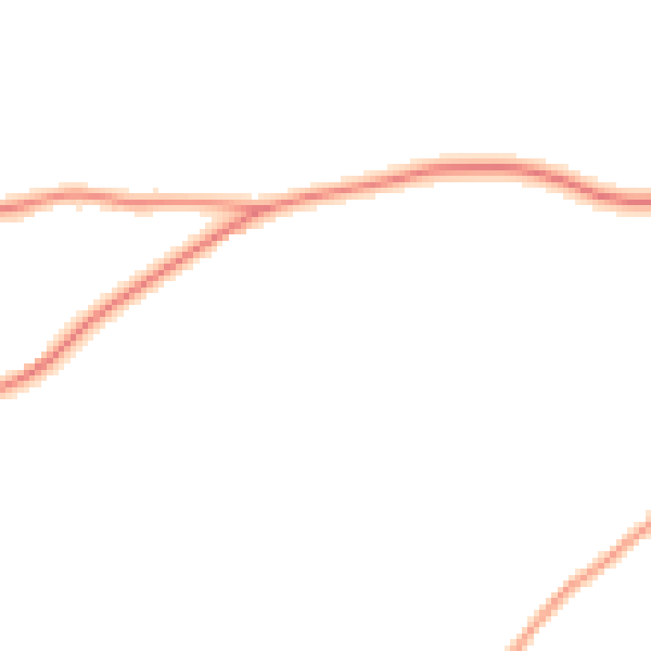 Daytime road noise heatmap for RG8 8JR