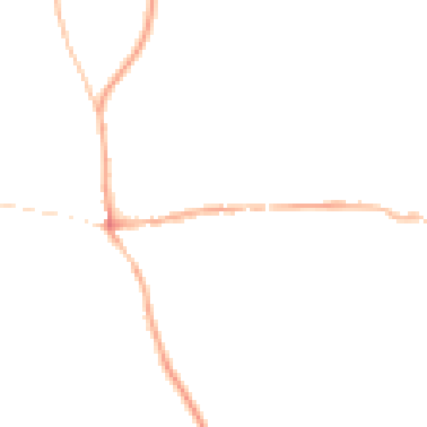 Night-time road noise heatmap for RG8 9JA