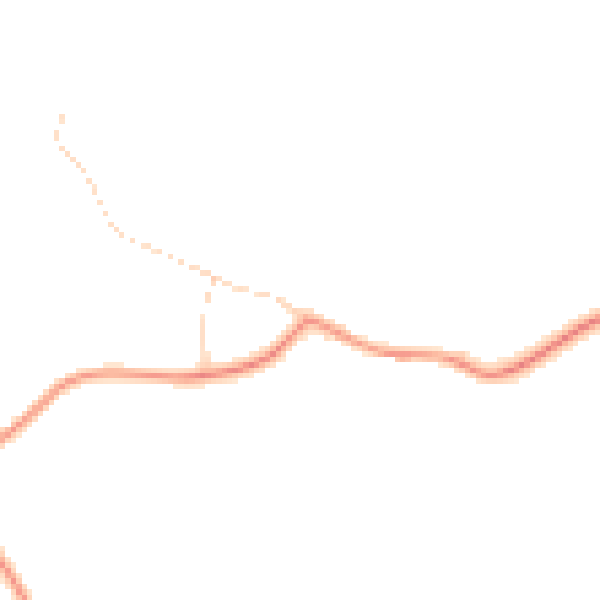 Daytime road noise heatmap for RG8 9RJ