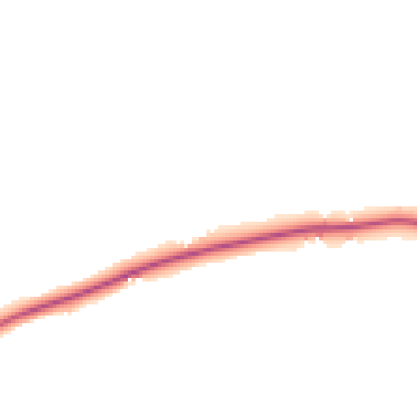 Daytime road noise heatmap for RH10 4QD