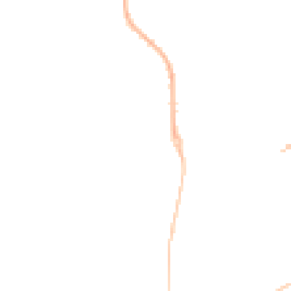 Night-time road noise heatmap for RH10 7XE