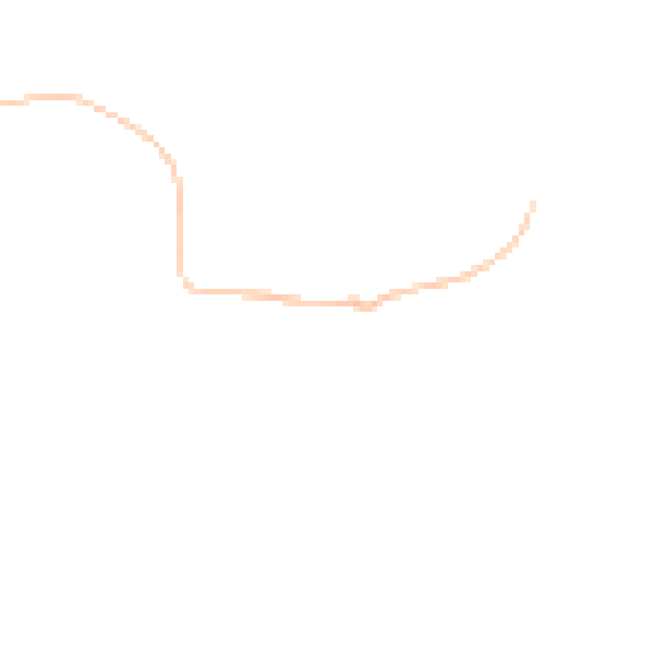 Night-time road noise heatmap for RH11 0PB