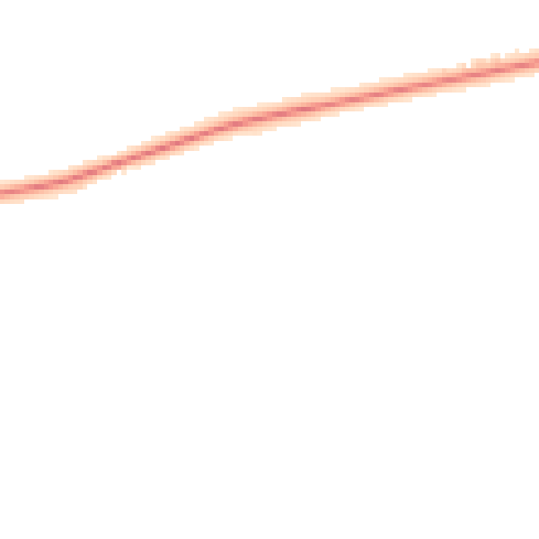 Daytime road noise heatmap for RH11 0PX
