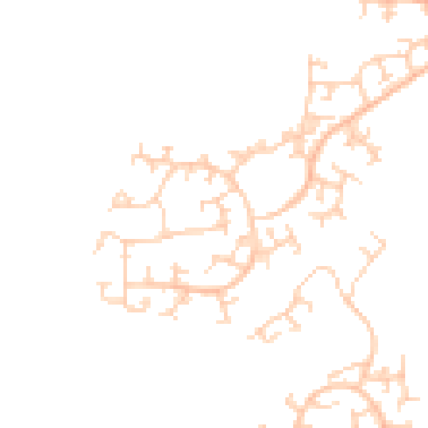 Daytime road noise heatmap for RH11 0SG
