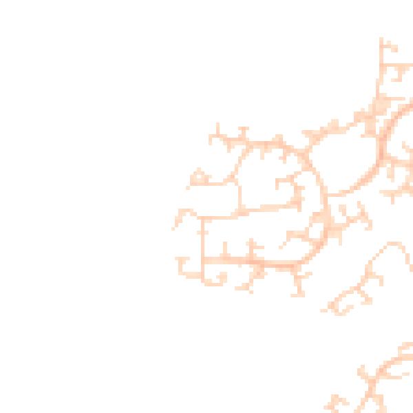 Daytime road noise heatmap for RH11 0SN