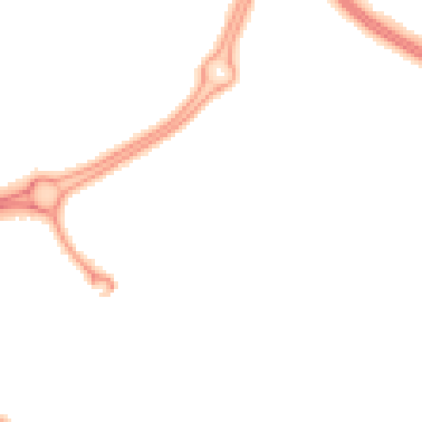 Night-time road noise heatmap for RH11 9EA
