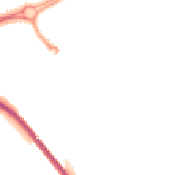 Night-time road noise heatmap for RH11 9HN