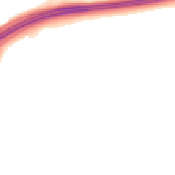 Night-time road noise heatmap for RH11 9UH