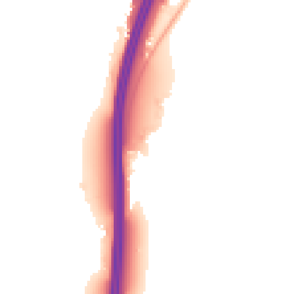 Night-time road noise heatmap for RH11 9ZG