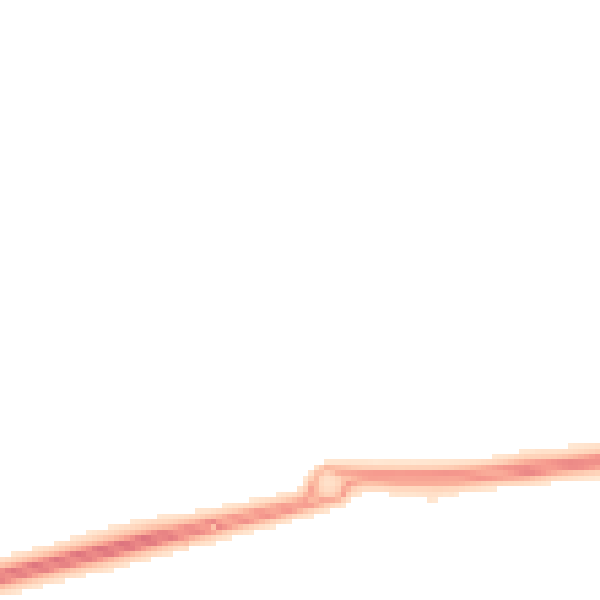 Night-time road noise heatmap for RH12 0AL