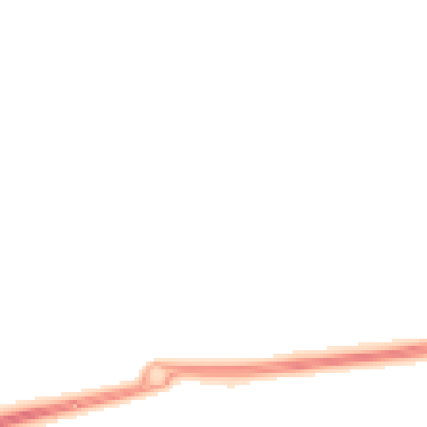 Night-time road noise heatmap for RH12 0AX