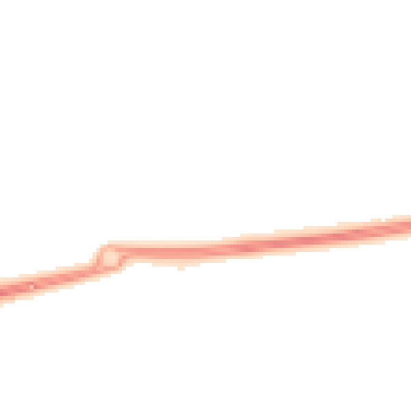 Night-time road noise heatmap for RH12 0BB