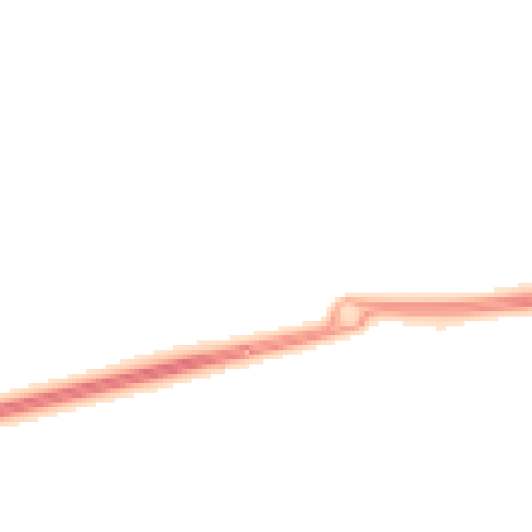 Night-time road noise heatmap for RH12 0DT