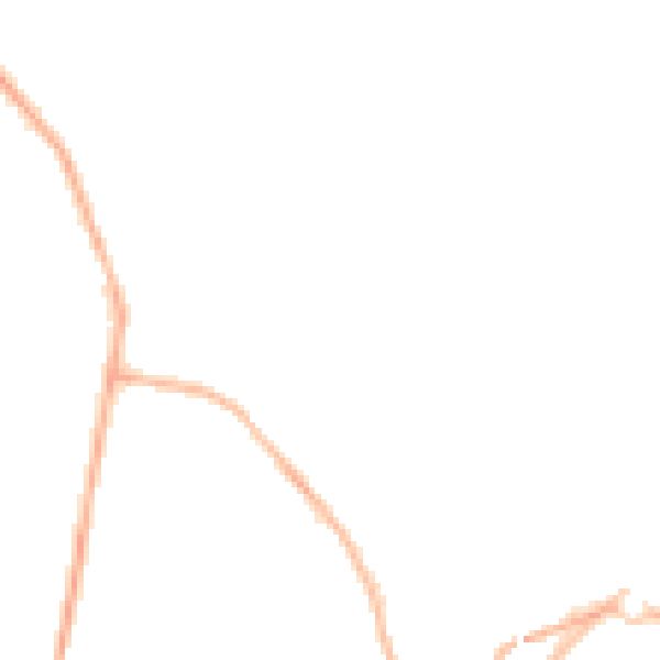 Night-time road noise heatmap for RH12 2EQ