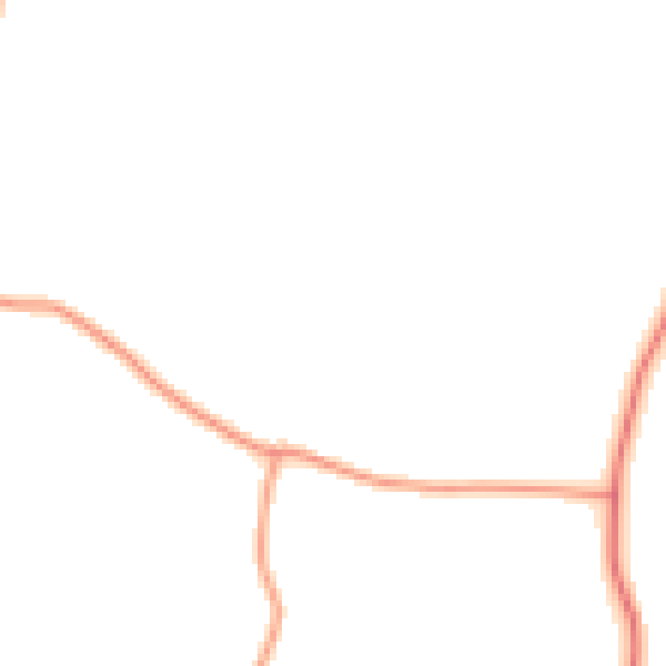 Daytime road noise heatmap for RH12 4PP
