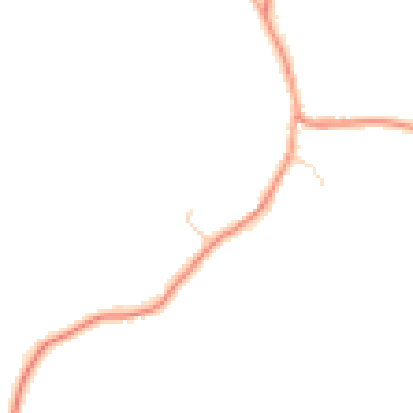 Daytime road noise heatmap for RH12 4PT