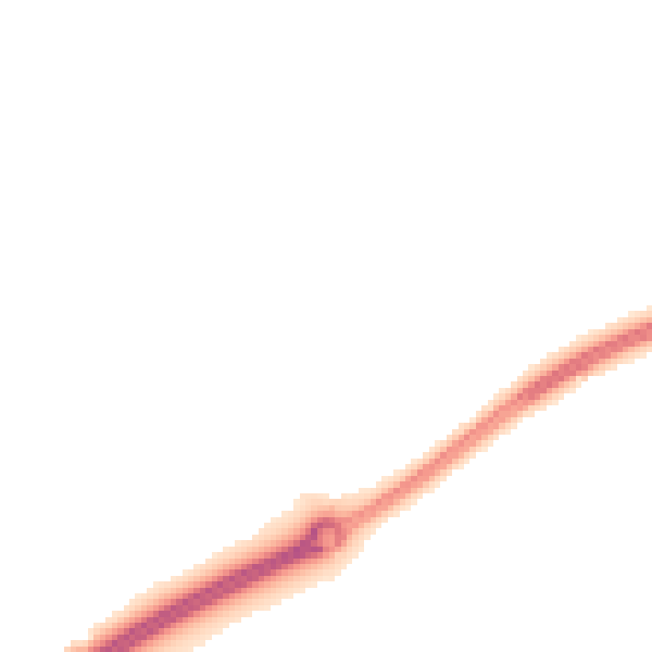 Night-time road noise heatmap for RH12 4QN