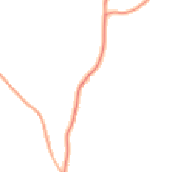 Daytime road noise heatmap for RH12 4RR