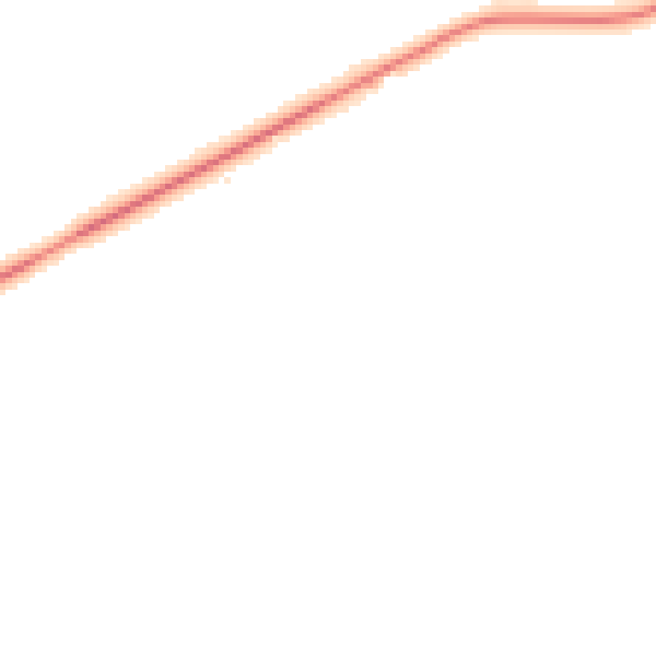 Night-time road noise heatmap for RH13 0NZ