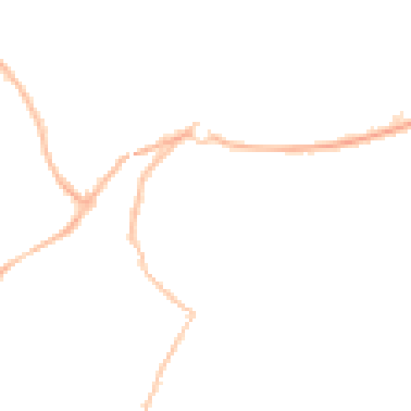 Night-time road noise heatmap for RH13 5RW