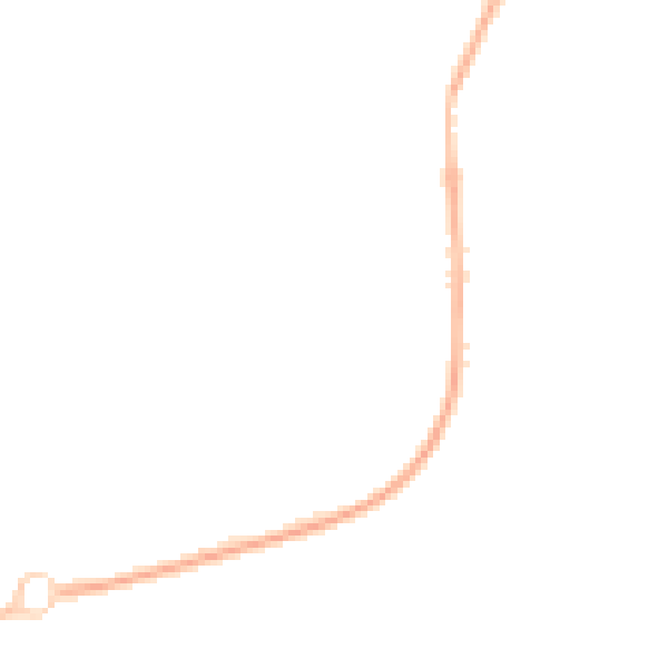 Night-time road noise heatmap for RH13 6AF