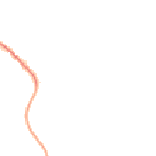 Night-time road noise heatmap for RH13 6JG