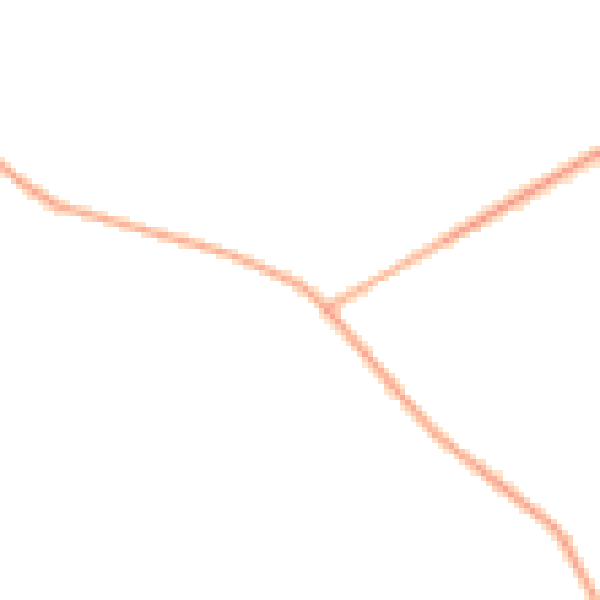 Night-time road noise heatmap for RH13 6NG