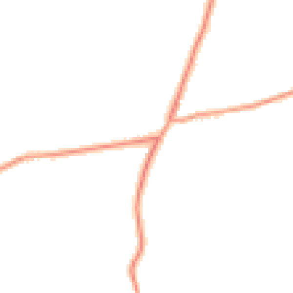Daytime road noise heatmap for RH13 6RA