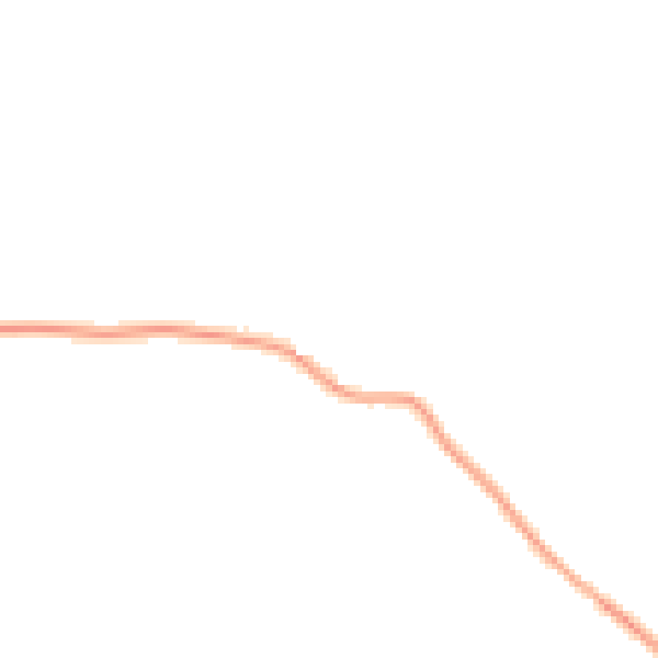 Night-time road noise heatmap for RH13 8HW