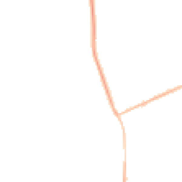 Night-time road noise heatmap for RH13 8QY