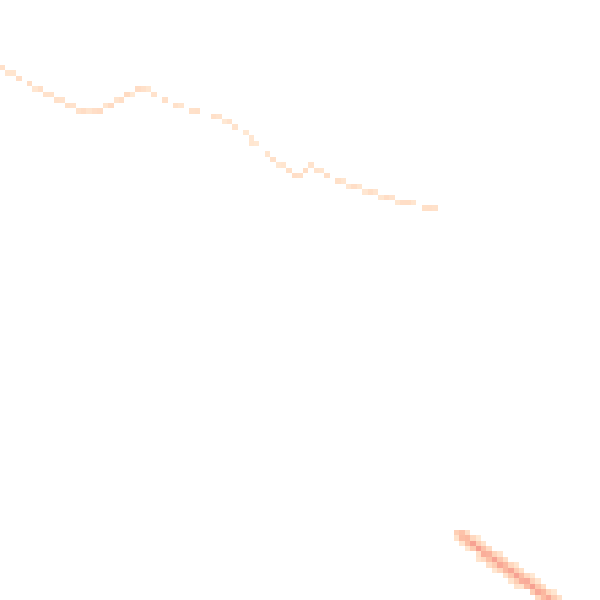 Night-time road noise heatmap for RH13 9EJ