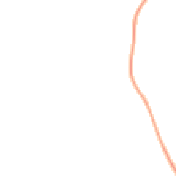 Night-time road noise heatmap for RM4 1EL