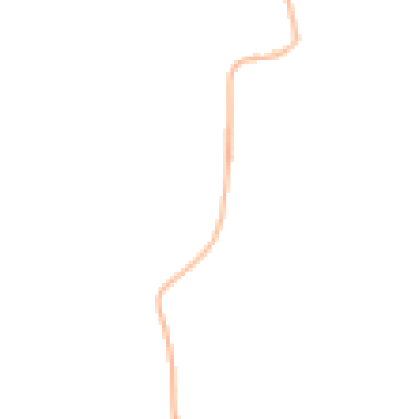 Night-time road noise heatmap for RM4 1PB