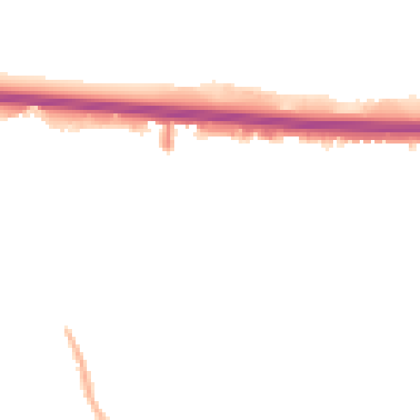 Night-time road noise heatmap for RM6 5AP