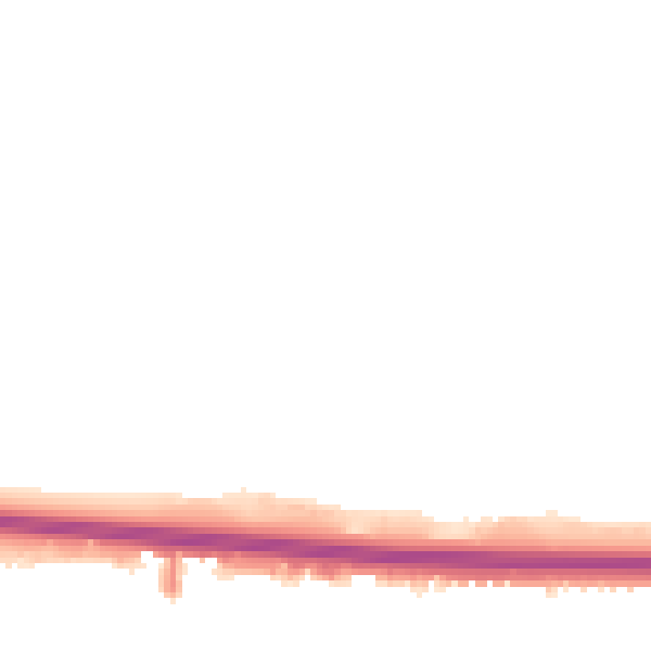 Night-time road noise heatmap for RM6 5JB