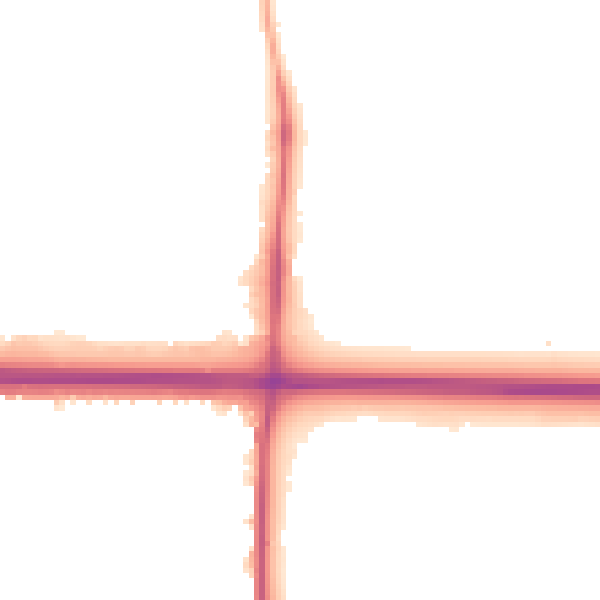 Night-time road noise heatmap for RM6 6RB