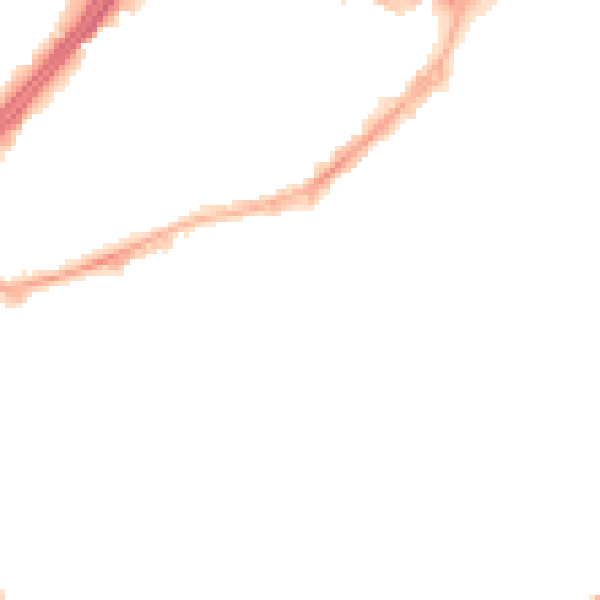 Night-time road noise heatmap for S1 4EJ
