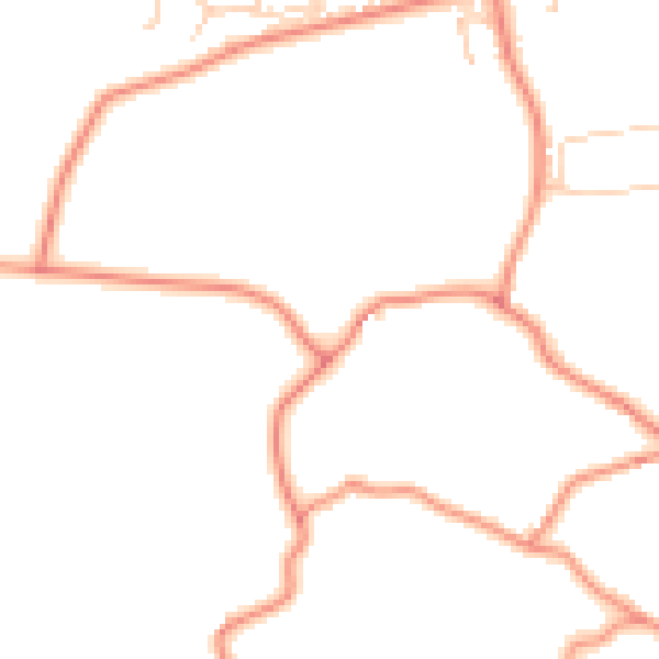Daytime road noise heatmap for S10 4PB