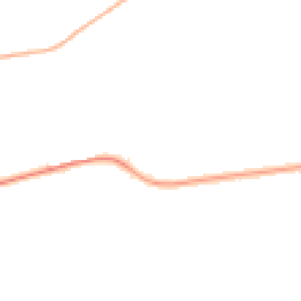 Night-time road noise heatmap for S10 5NZ