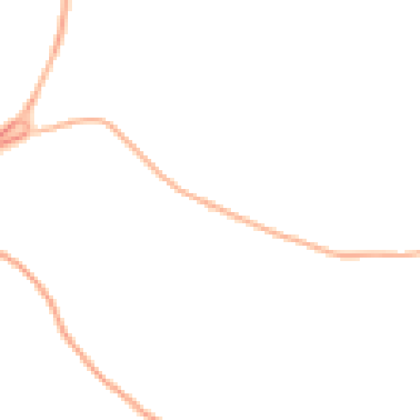 Night-time road noise heatmap for S17 3BP