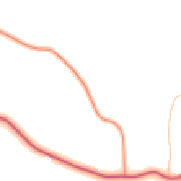 Daytime road noise heatmap for S17 3BS