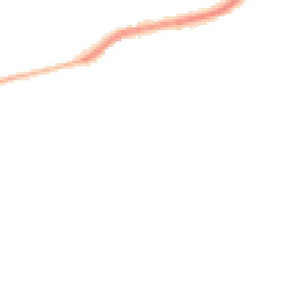 Night-time road noise heatmap for S17 4GD