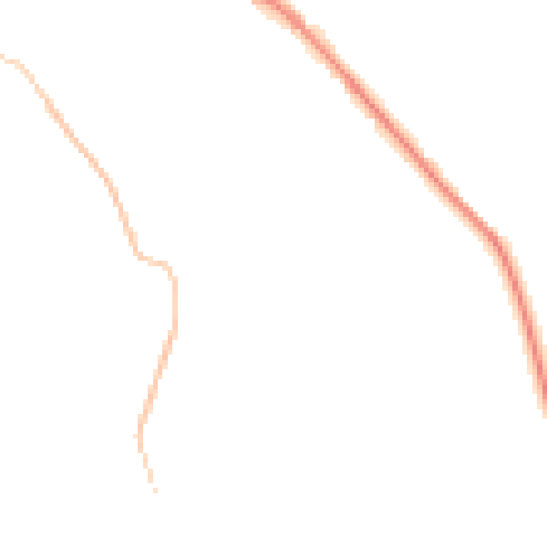Night-time road noise heatmap for S35 0AD
