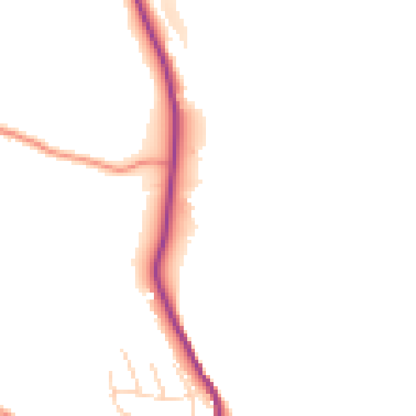 Daytime road noise heatmap for S35 0BN