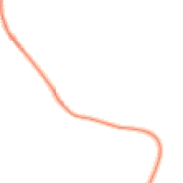 Night-time road noise heatmap for S35 0BT